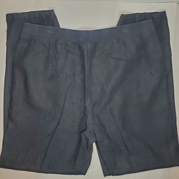J Jill Love Linen Straight-Leg Pants Size M - Picture 2 of 9